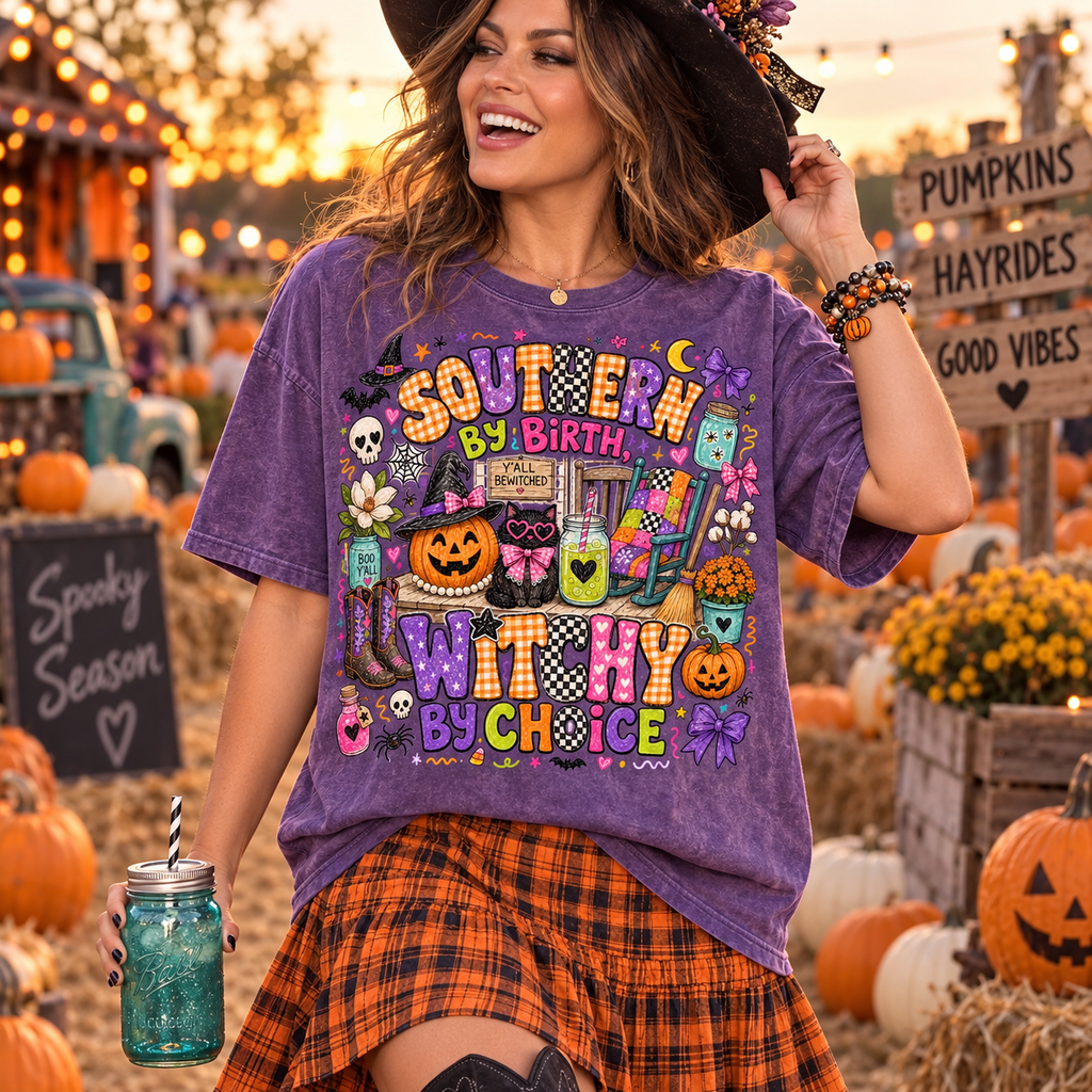Witchy by Choice – Digital Download PNG