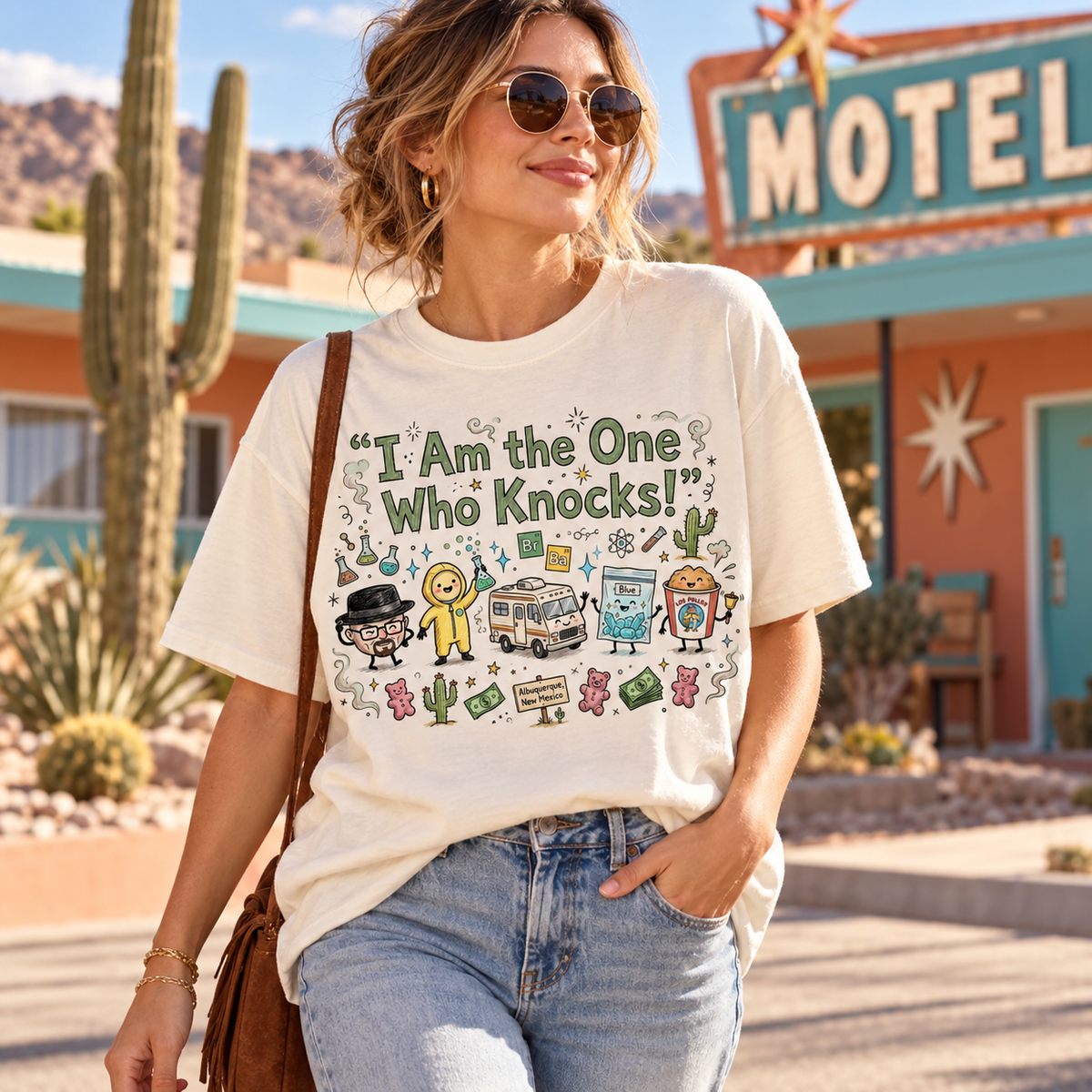 I’m the One Who Knocks Quote PNG Digital Download | Pop Culture Design