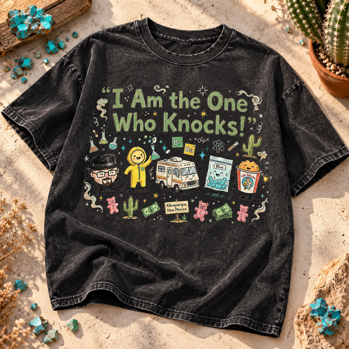I’m the One Who Knocks Quote PNG Digital Download | Pop Culture Design