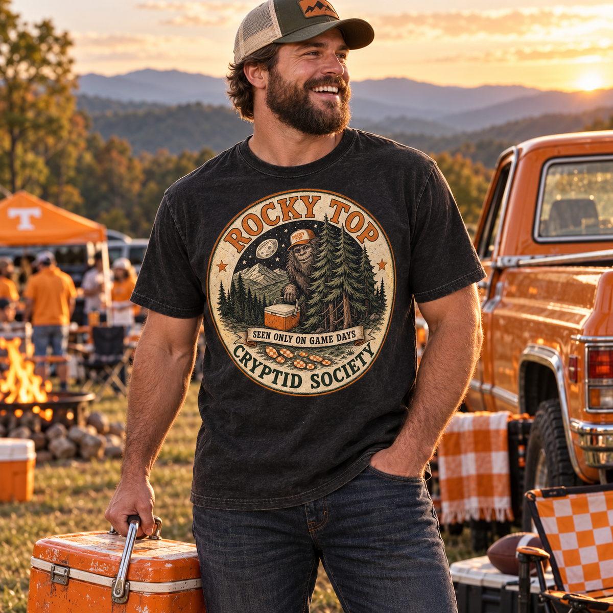 Cryptic Rocky Top PNG | Tennessee Vols Sublimation & DTG Digital Download