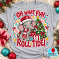 Oh What Fun Roll Tide Christmas Digital Design | Digital Download