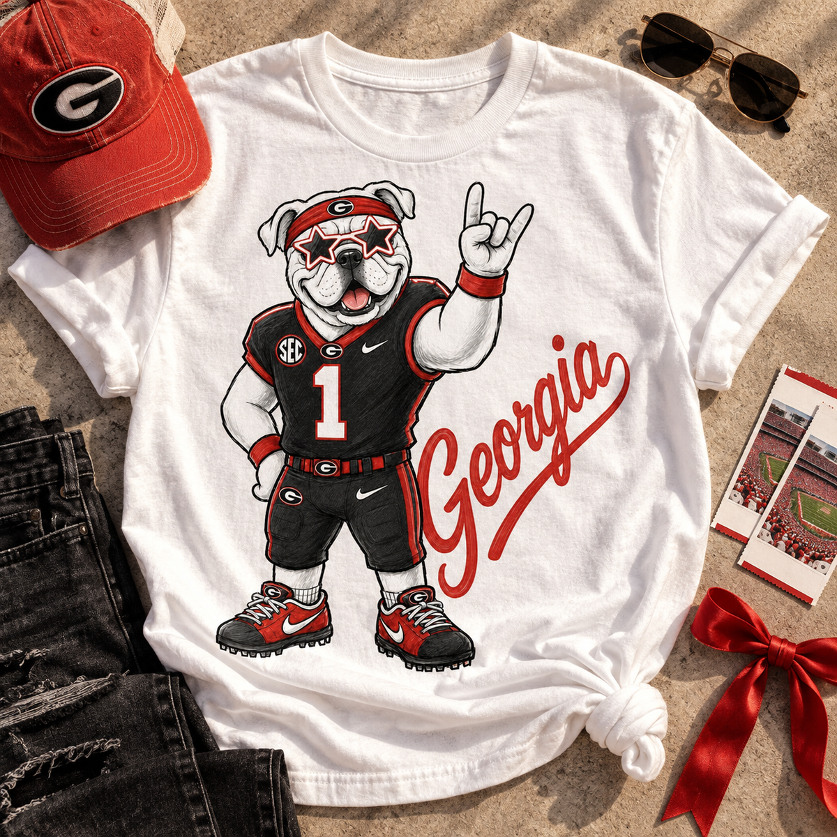 Georgia Mascot PNG