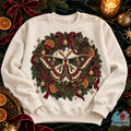 Moody Christmas Wreath PNG Digital Download | Holiday Design
