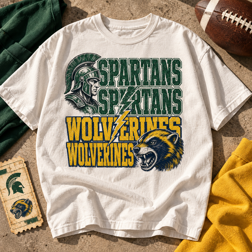 Michigan House Divided PNG Design