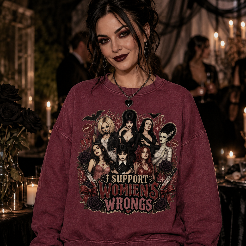 Women's Wrongs PNG Design | Sublimation & DTG Digital Download