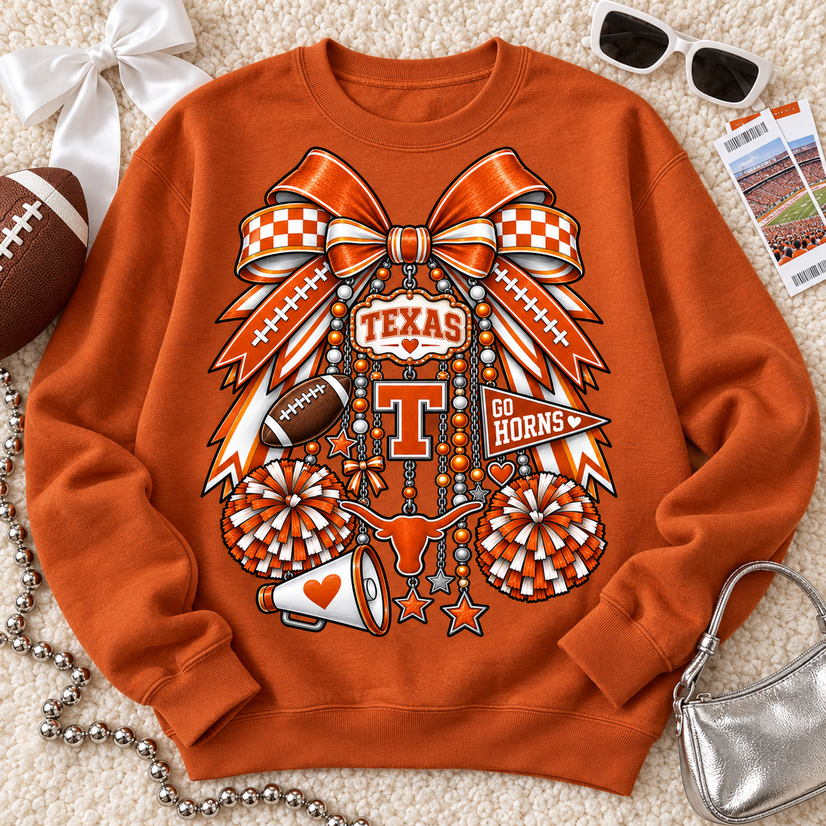 Longhorns Bow PNG