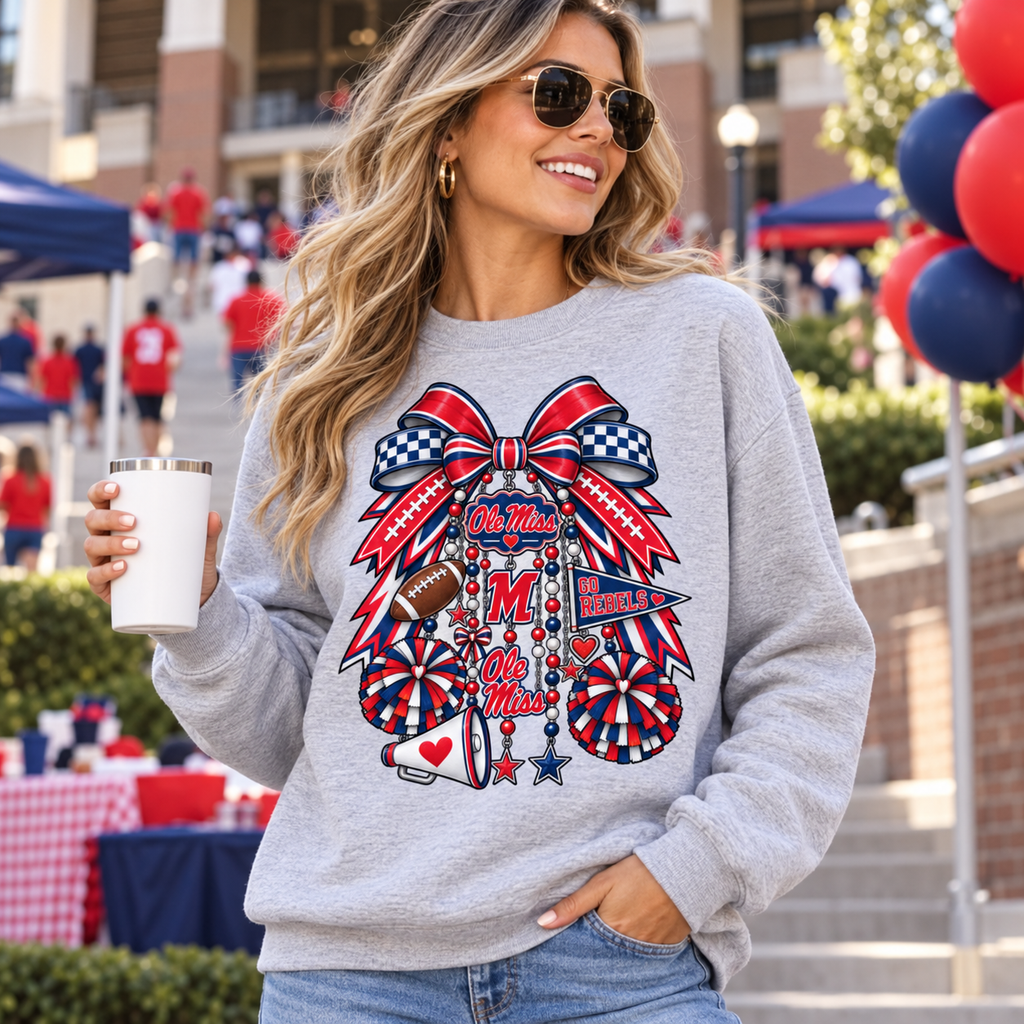 Ole Miss Bow PNG