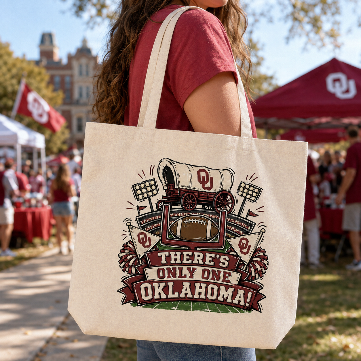 There's Only One OU PNG – Sublimation & DTG Digital Download