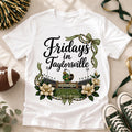 Fridays in Taylorsville PNG, Green Gold Football Game Day Digital Download