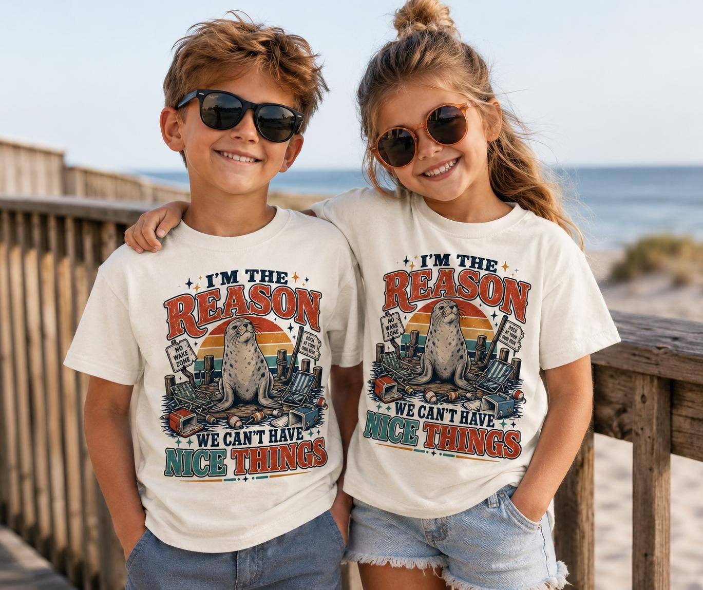 Funny Seal Shirt, Neil the Seal, Sarcastic Beach Humor (Digital Download)