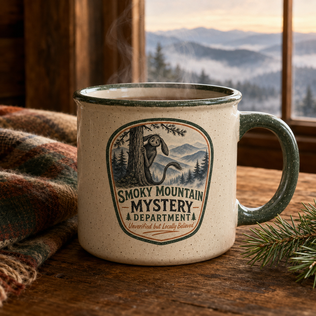 Smokey Mountain Mystery PNG Design