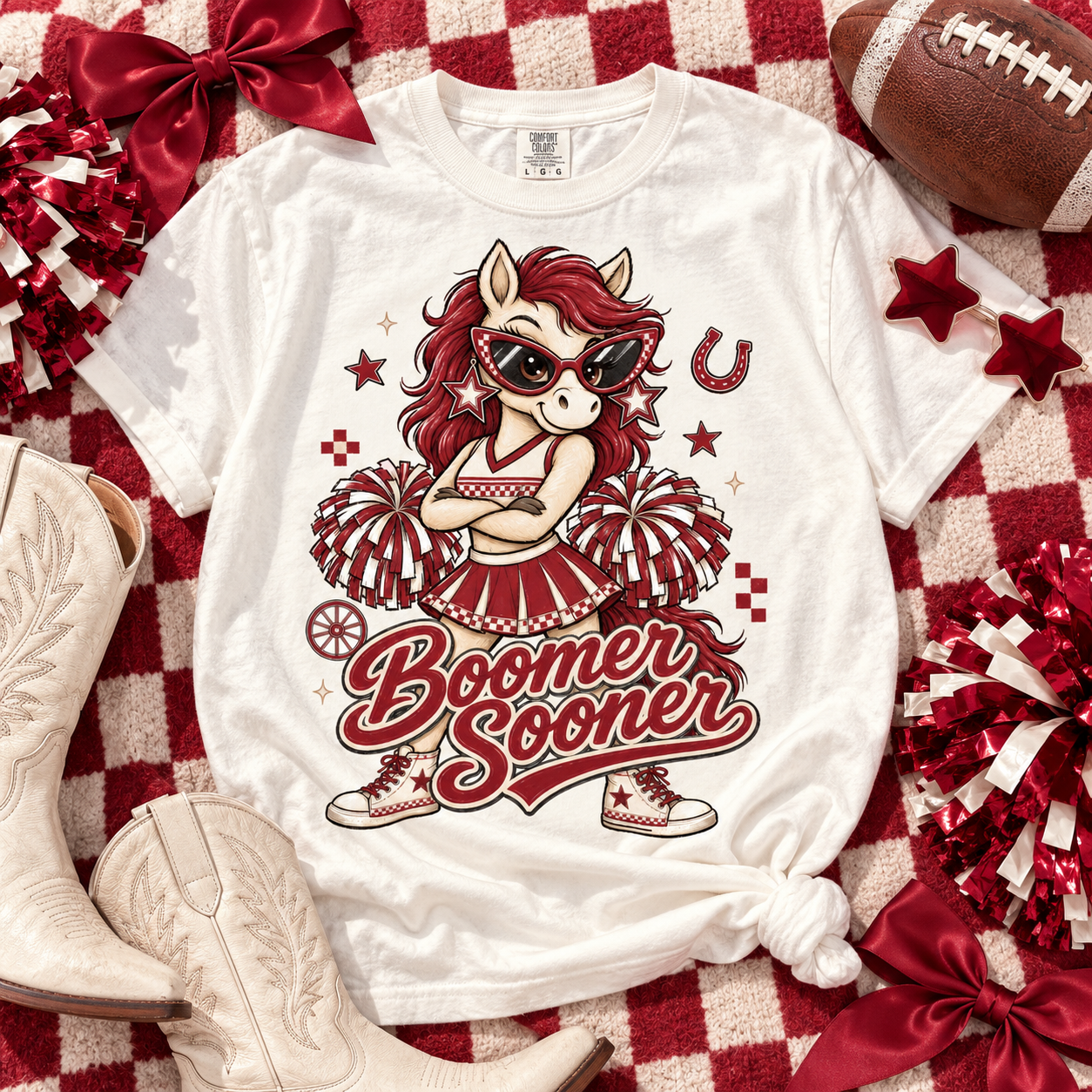 Boomer Sooner Mascot PNG | Oklahoma Sooners Game-Day Digital Download