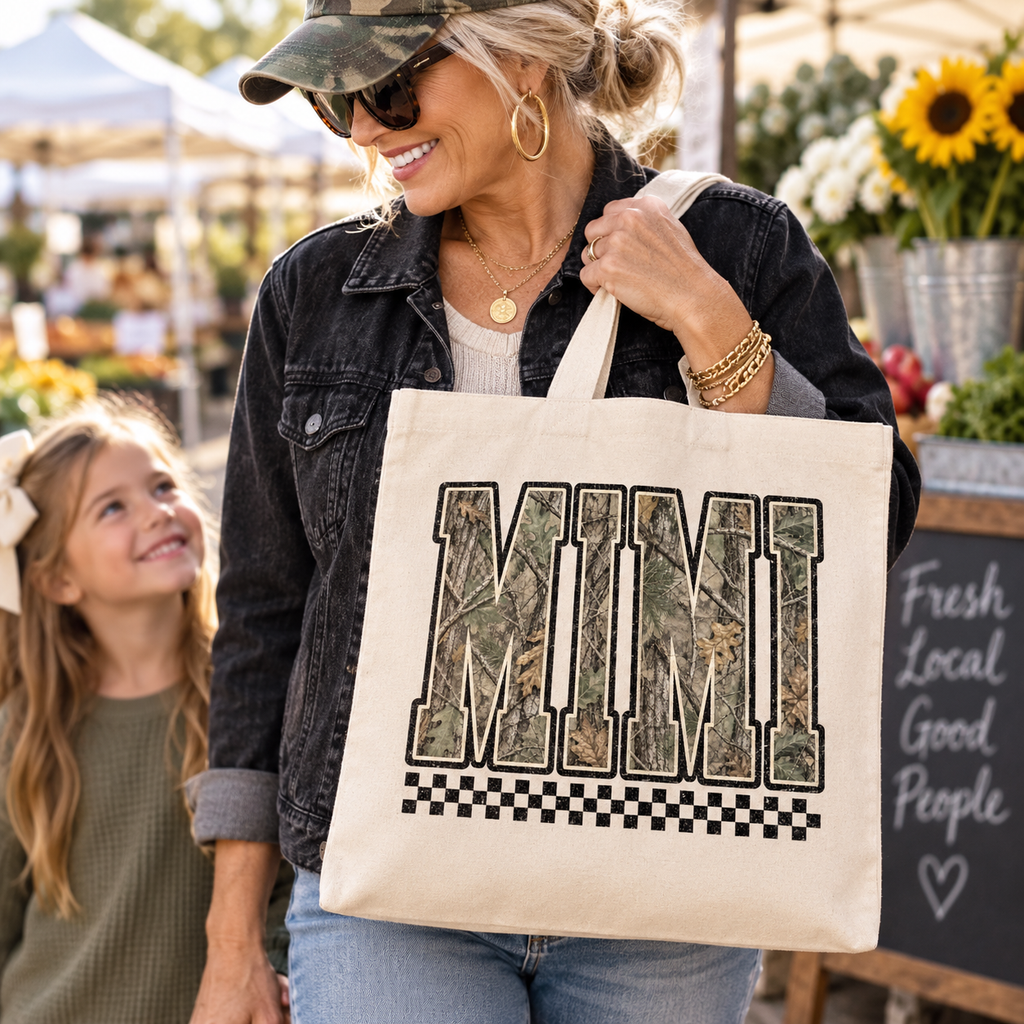 Mimi Camo PNG – Grandma Camouflage Sublimation Design