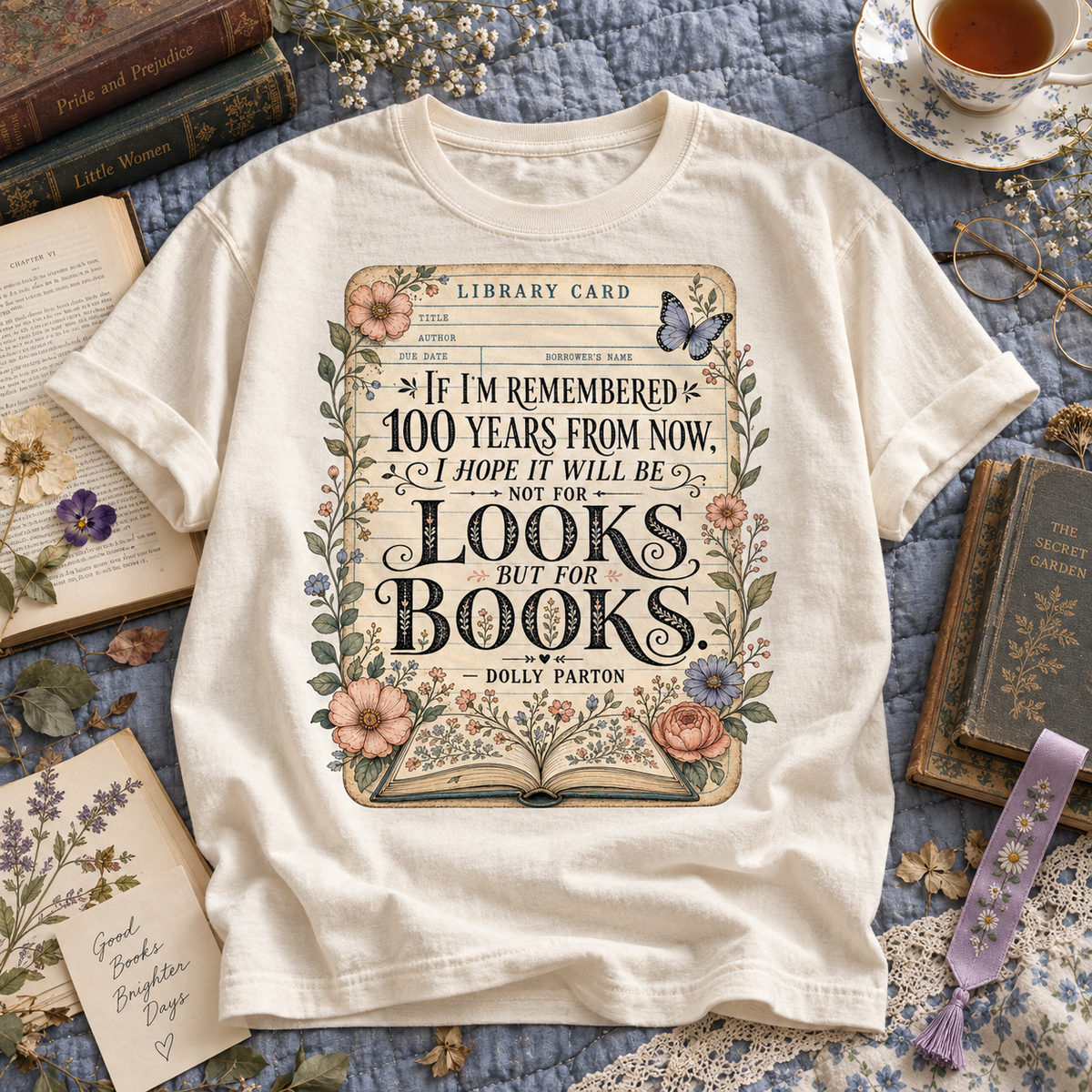 Dolly Remembered for Books PNG