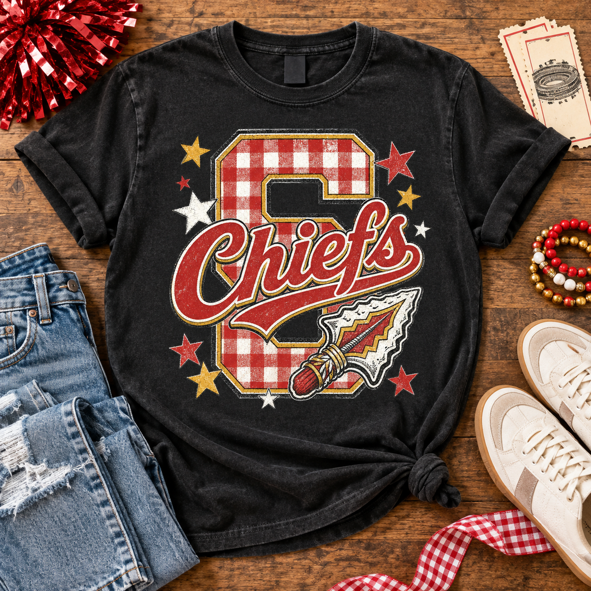 Sequoyah Chiefs Plaid PNG