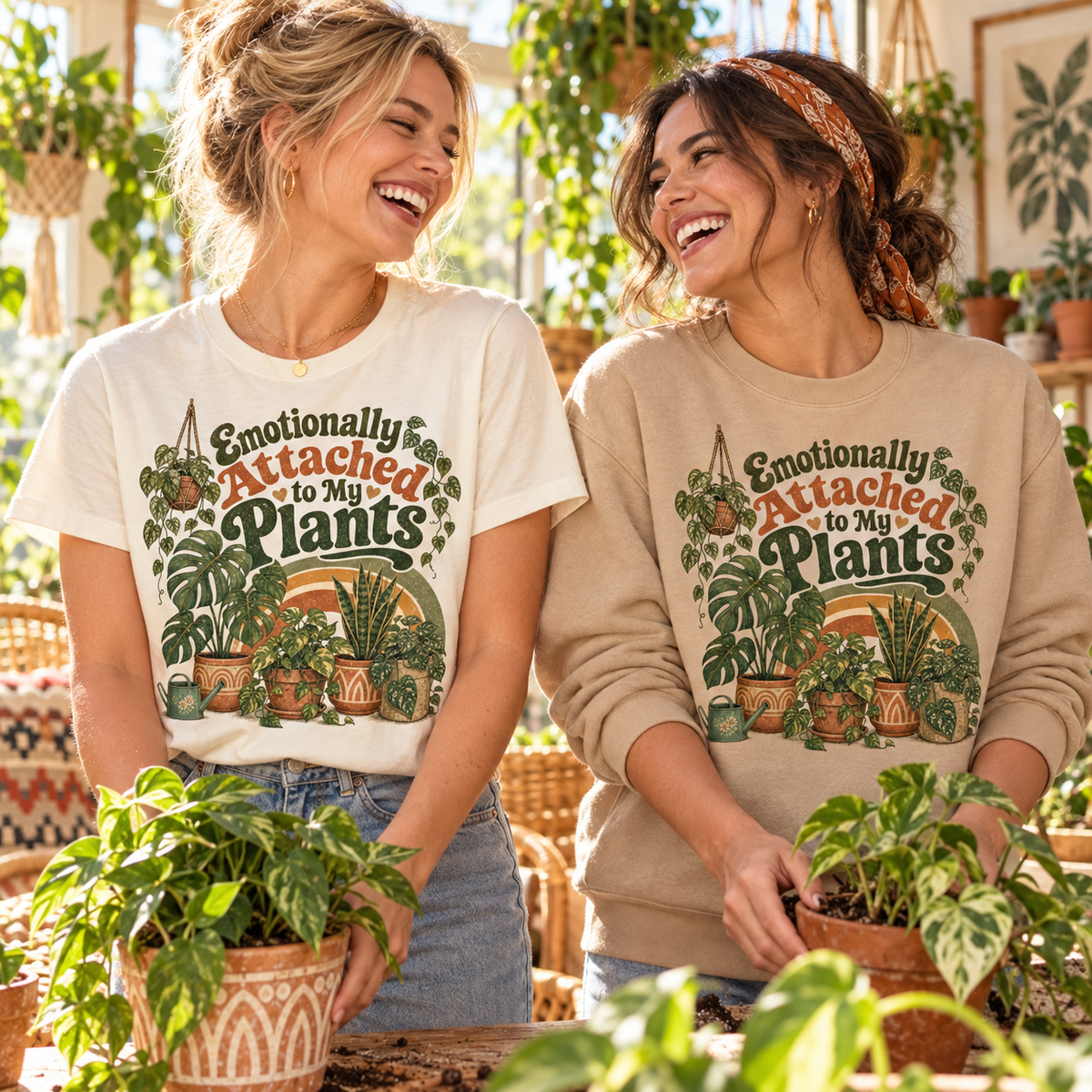 Addicted to Plants PNG Design | Funny Plant Lady Sublimation DTG HTV