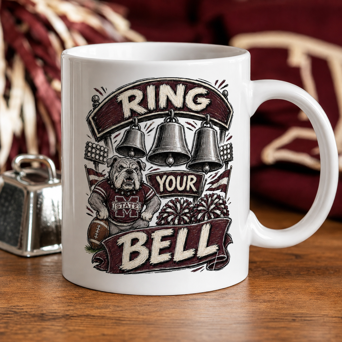 Ring Your Bell PNG Design | Sublimation & DTG Digital Download