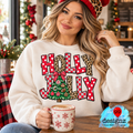Holly Jolly Ohio PNG Digital Download | Christmas Shirt Design