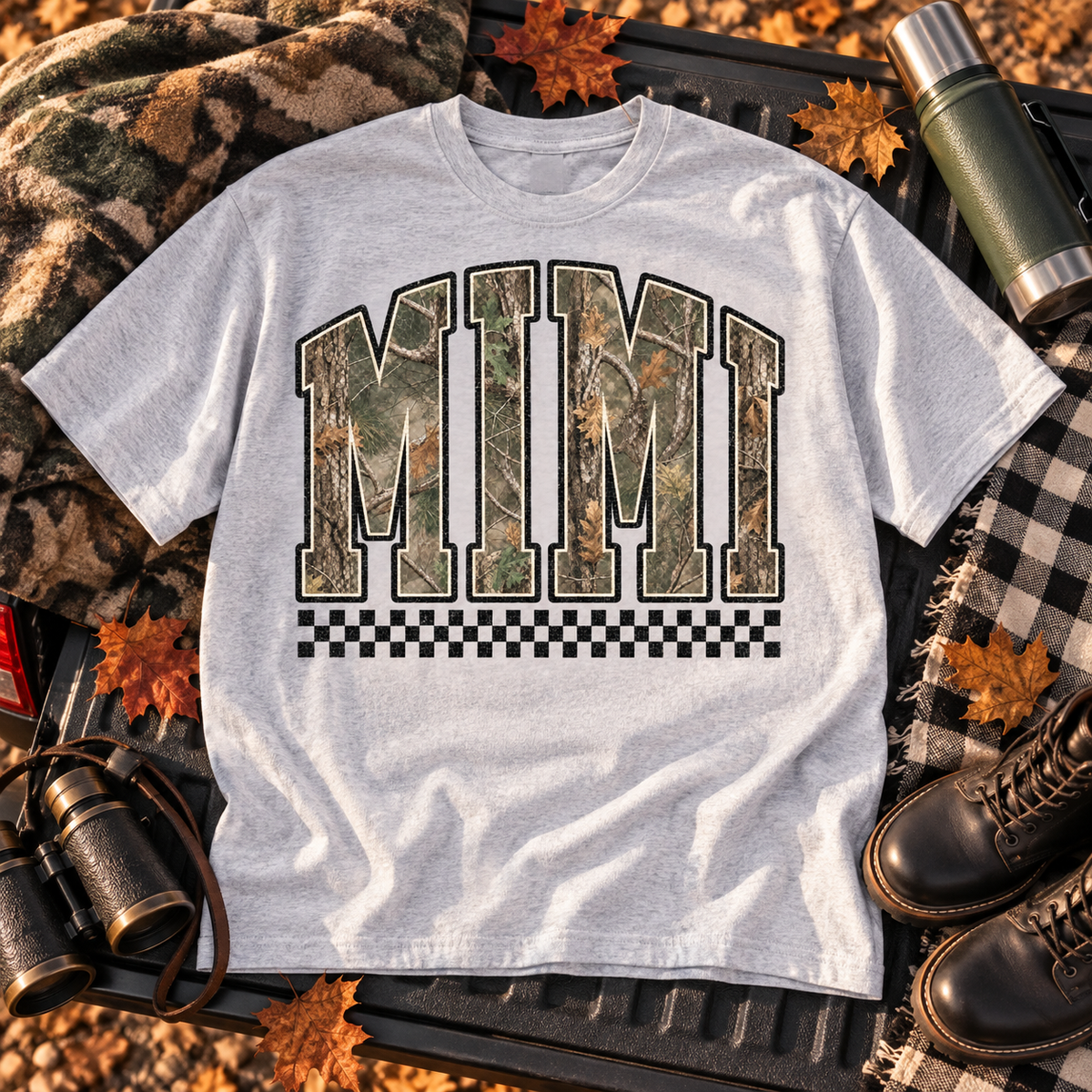 Mimi Arch PNG – Retro Grandma Sublimation Design