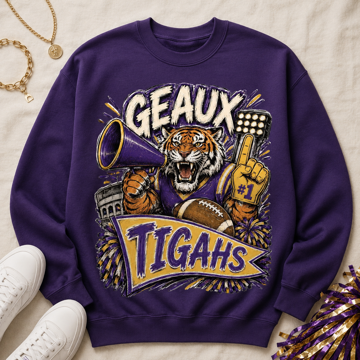 Tigahs PNG Design | Sublimation & DTG Digital Download