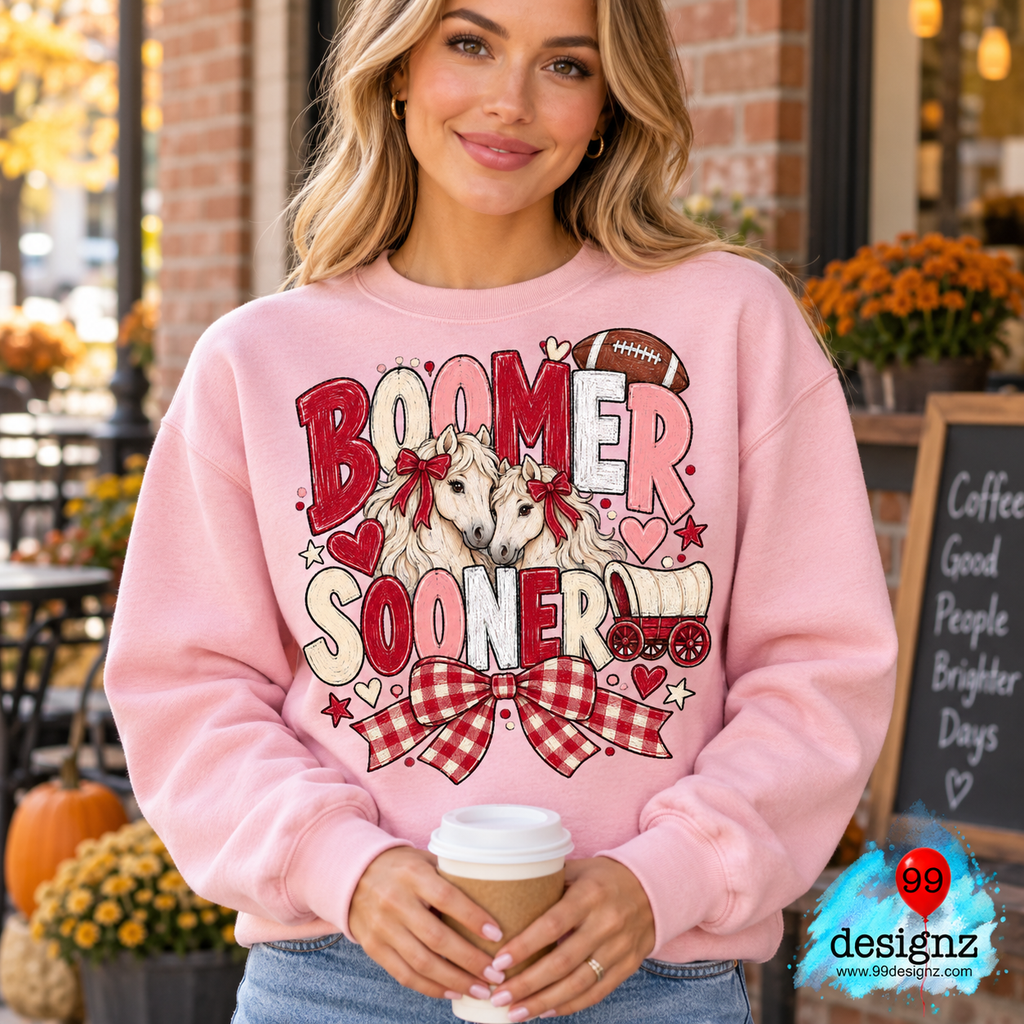 Boomer Sooner Oklahoma Game Day Digital Design | Digital Download