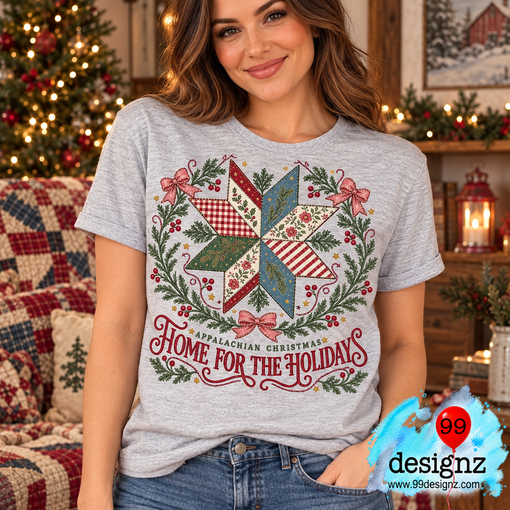 Home for the Holidays Digital Design | Holiday Download
