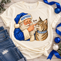 Kentucky Santa Boop PNG | Go Big Blue Wildcat Christmas Sublimation Design