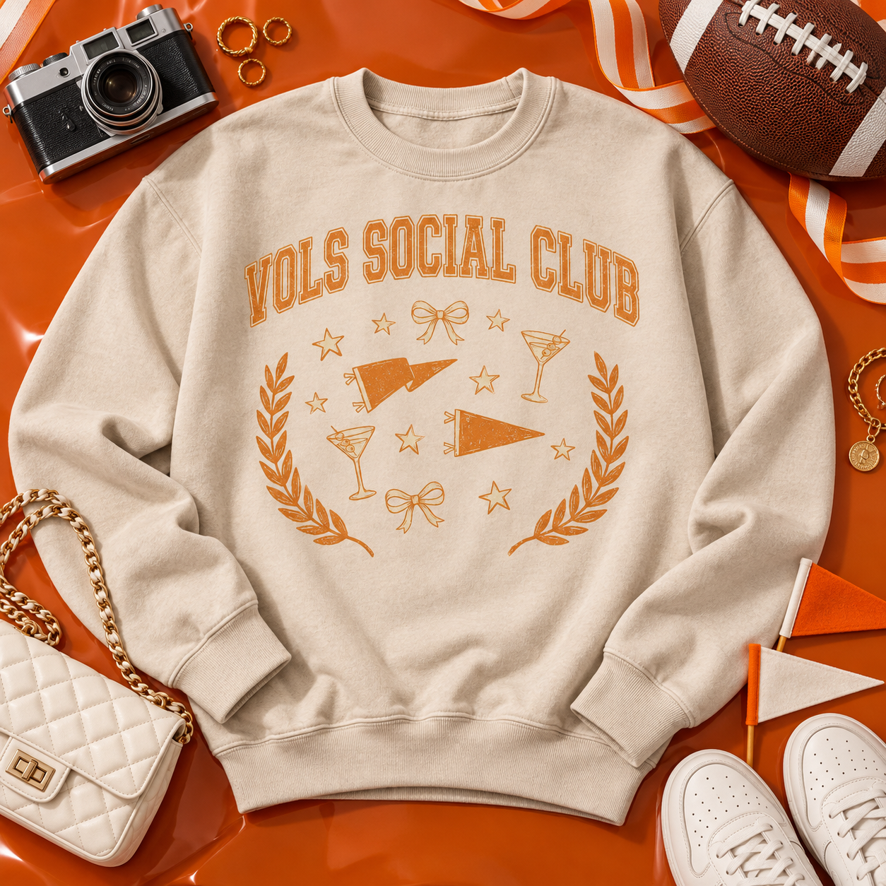 Vols Social Club PNG Design | Tennessee Volunteers Digital Download