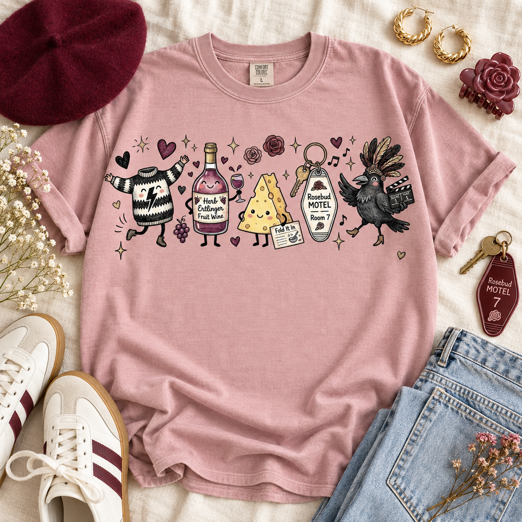 Schitt’s Creek PNG – Fan Art Sublimation Design