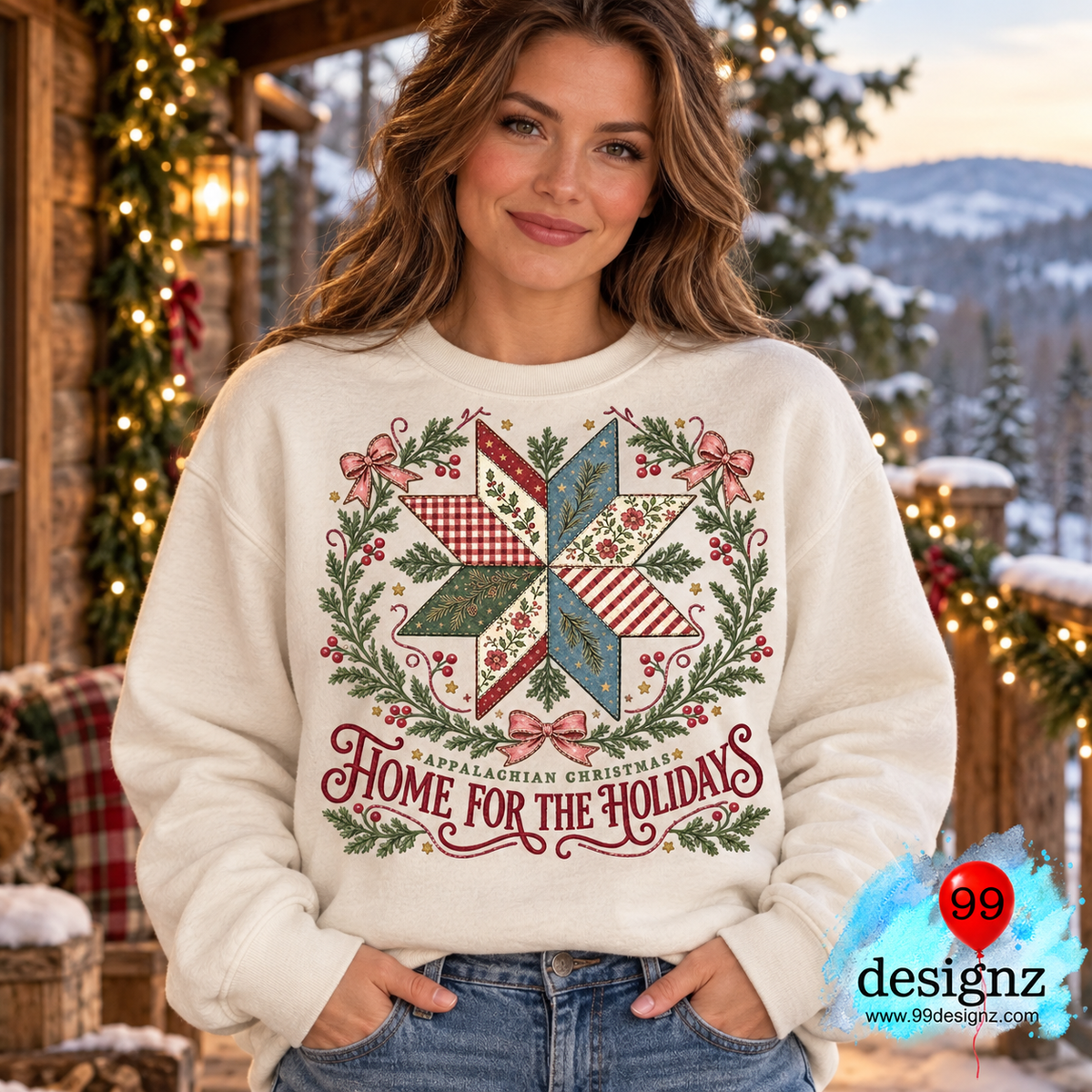 Home for the Holidays Digital Design | Holiday Download