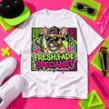 Fresh Fade PNG Design | Barber Digital Download for Sublimation & DTG