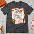 Volunteer Football Incident Report – Funny Football PNG Design | Digital Download