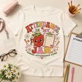 Attendance Clerk PNG, Attendance Is My Jam PNG, School Attendance Clerk Shirt Design, School Secretary Sublimation Download