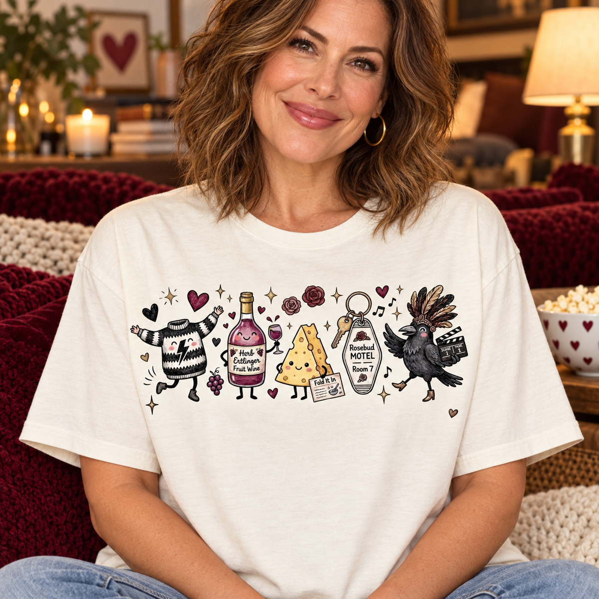 Schitt’s Creek PNG – Fan Art Sublimation Design