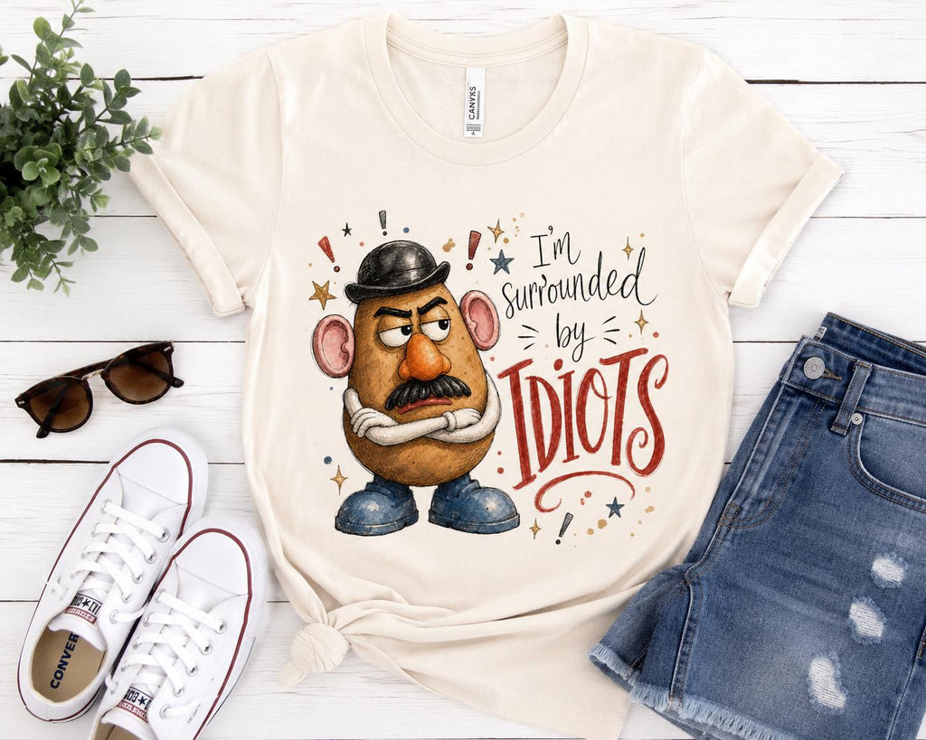 Funny Potato Parody PNG, Sarcastic Meme Graphic (Digital Download)