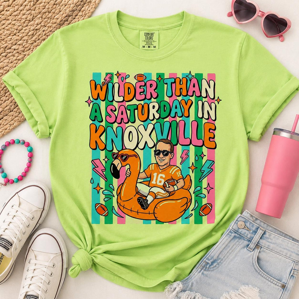 Wilder Than Saturday Knoxville Football PNG, Game Day Sublimation Design (Digital Download)