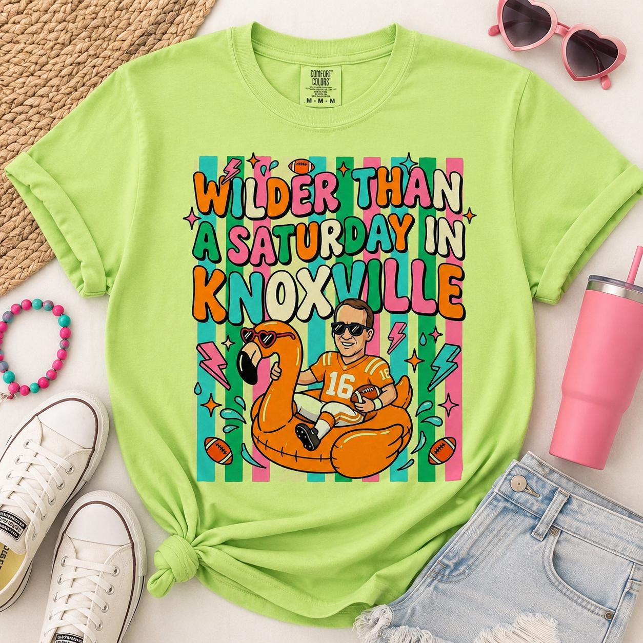 Wilder Than Saturday Knoxville Football PNG, Game Day Sublimation Design (Digital Download)