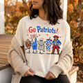 SE Patriots Game Day PNG | Patriots Mascot Football Sublimation Design