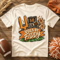 Vols by Fiddy PNG Design | Tennessee Volunteers Sublimation & DTG Digital Download