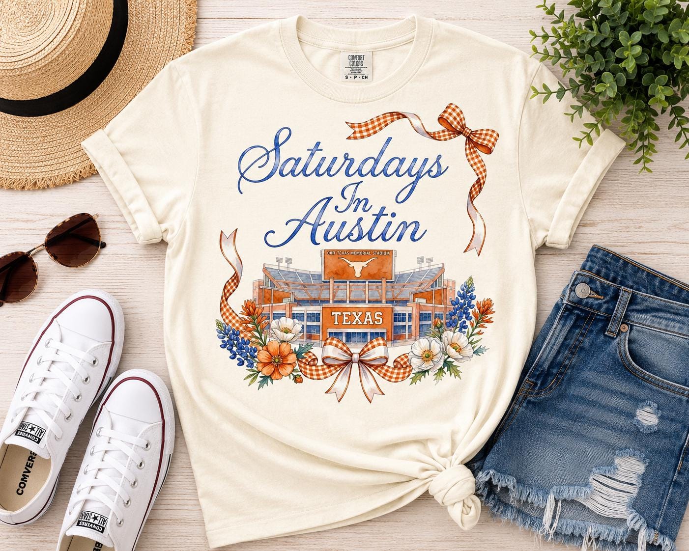 Saturdays in Austin Stadium PNG | Texas Football Game Day Design (Digital Download)