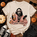 Glamorous Spooky Season PNG, Scream Inspired, Pumpkin Spice Halloween Graphic (Digital Download)