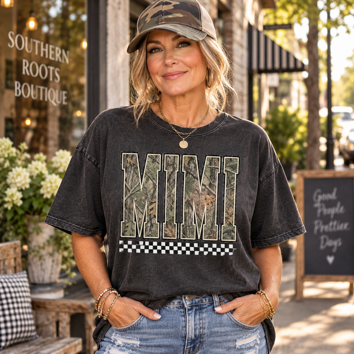 Mimi Camo PNG – Grandma Camouflage Sublimation Design