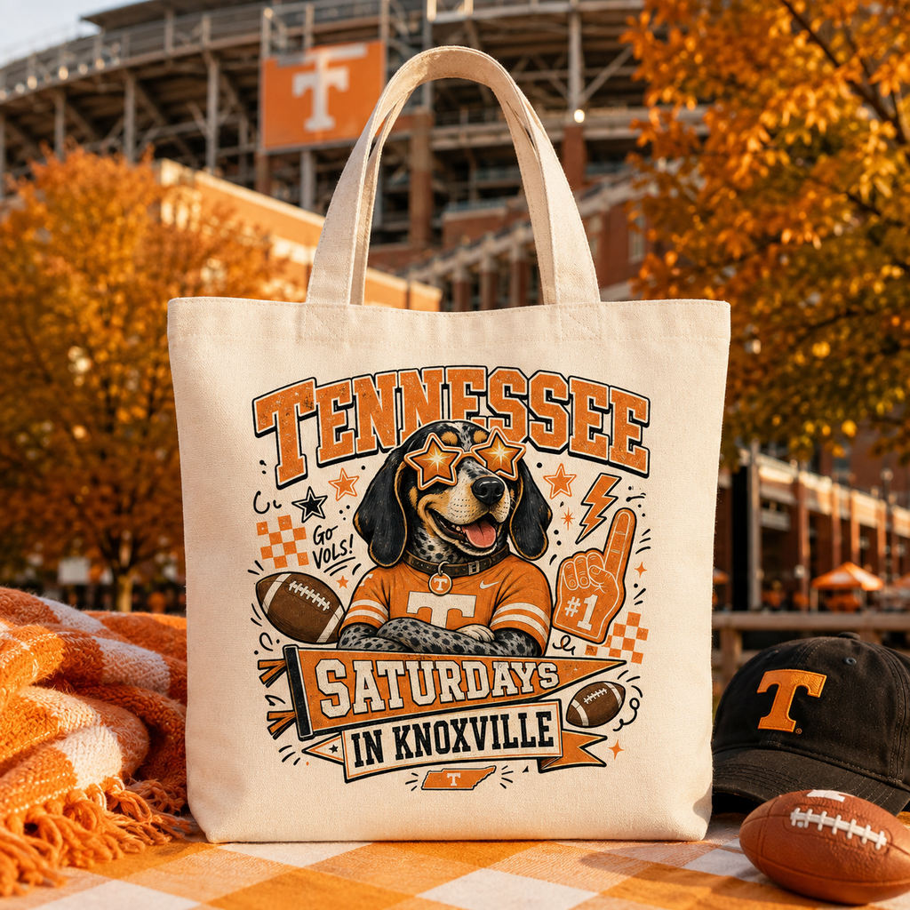 TN Sat in Knox PNG – Tennessee Knoxville Game Day Sublimation Design