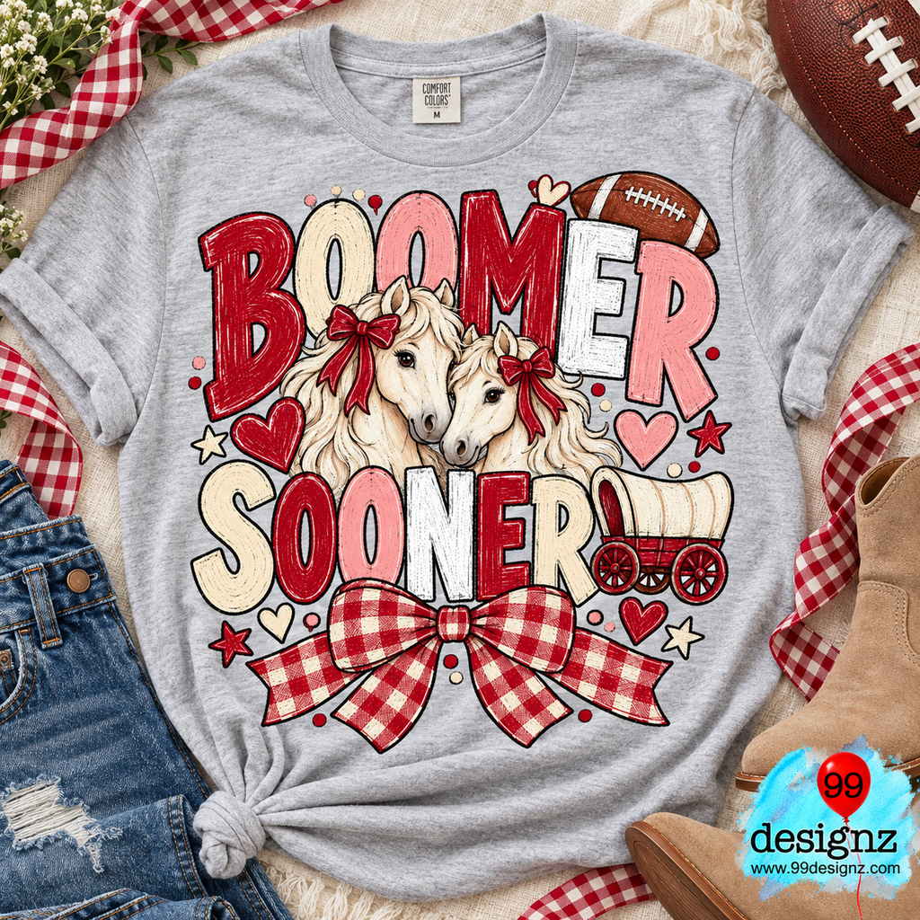 Boomer Sooner Oklahoma Game Day Digital Design | Digital Download