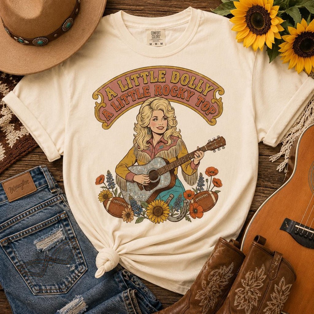 Dolly Parton Rocky Top PNG, Country Music Shirt Design, Southern Mama Sublimation (PNG)