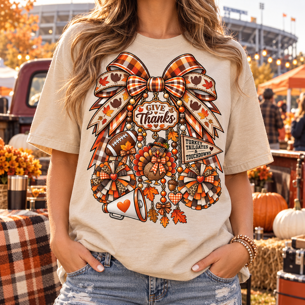 Thanksgiving Charm Bow PNG