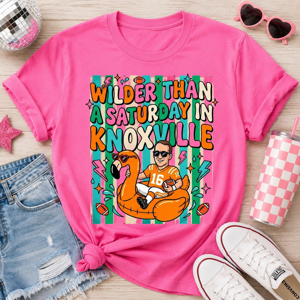 Wilder Than Saturday Knoxville Football PNG, Game Day Sublimation Design (Digital Download)