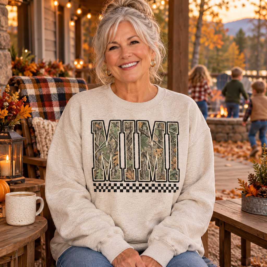 Mimi Camo PNG – Grandma Camouflage Sublimation Design