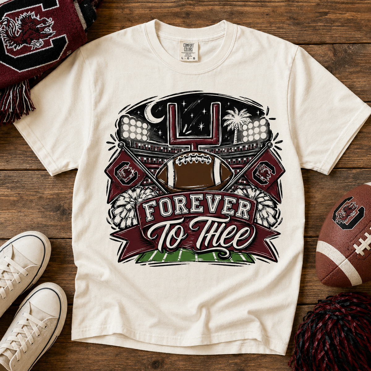 Forever to Thee PNG Design | Sublimation & DTG Digital Download