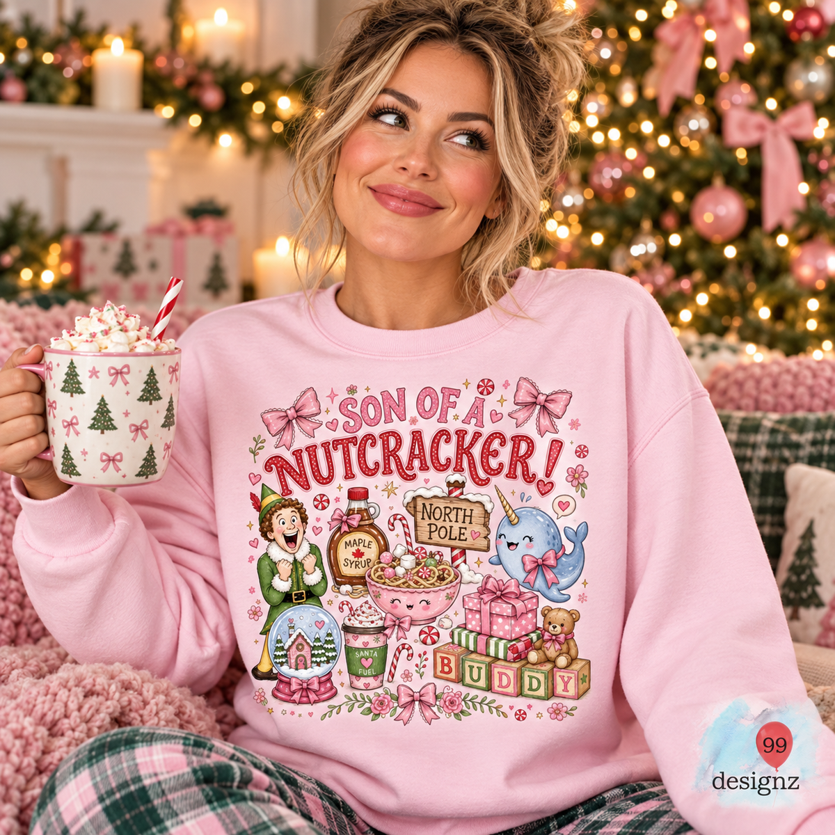 Son of a Nutcracker Christmas PNG Digital Download | Holiday Design